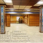 محراب چوبی کتیبه چوبی دکوراسیون سنتی پارتیشن متحرک  در  تهران