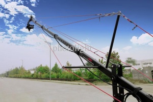 کرین موتوردار حرفه ایی 6 متری تلسکوپی 
