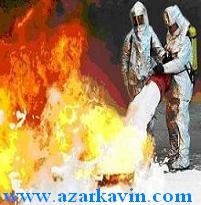 آذرکاوین، تولید کنندۀ فوم آتش نشانی