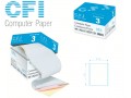  کاغذ کامپیوتر CFI Paper - فرم پیوسته - A4 - کاربن لس 80 ستونی 3 نسخه فروش عمده - پیوسته تک فاز و سه فاز
