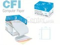 کاغذ کامپیوتر - فرم بهم پیوسته سه نسخه ای کربن لس CFI  - نسخه پیچ
