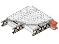 سقف های کرمیت ( تیرچه فلزی ) - تیرچه فلزی برای اسکلت فلزی