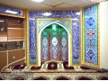 محراب مسجد - محراب چوبی طلیعه نور