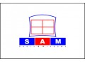سام پنجره تولید کننده درب و پنجره UPVC و شیشه دو و چند جداره با ماشین آلات تمام اتوماتیک - پره تک جداره