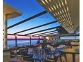 سقف متحرک کافه رستوران-سایبان چادری محوطه-سقف پارچه ای استخر  - طرح کافه تریا