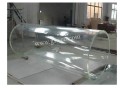 لوله طلقی ، لوله پلکسی گلاس، طلق شفاف استوانه، لوله شفاف 4 متری   - سقف طلقی