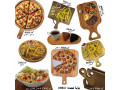 تولید و پخش ظروف چوبی و تخته سرو پیتزا ، استیک ، برگر - برگر لوکس فود