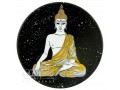 بشقاب دیوارکوب سفالی طرح بودای آسمانی - چاپ طرح روی بشقاب