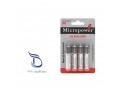 باتری قلمی 4 عددی آلکالین میکروپاور MICROPOWER - یدک 6 عددی بلوتری