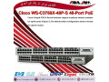 🔴Cisco WS-C3750X-48P-S 48-Port PoE+ Switch - CISCO HWIC