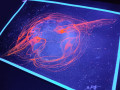تابلو نقاشی کهکشان درخشان - درخشان کننده ی پوست