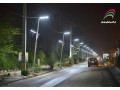روشنایی معابر پایه چراغ خیابانی و پارکی پروژکتور وال واشر - خط کشی معابر
