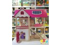 خانه عروسک چوبی کودک  - عروسک برای بچه