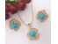 سرویس نیم ست فیروزه M321