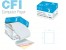 کاغذ کامپیوتر CFI Paper - فرم پیوسته - A4 - کاربن لس فرم 80 ستونی 3 نسخه رنگی فروش عمده