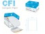 فرم پیوسته و کاغذ کامپیوتر 80 ستونی 4 نسخه کاربن لس CFI Computer Paper