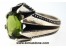 انگشتر نقره زبرجد ( پریدوت ) Peridot