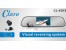 آینه ماشین مانیتوردار کلارو به همراه دوربین با 2 ورودی تصویر مدل 439 بی