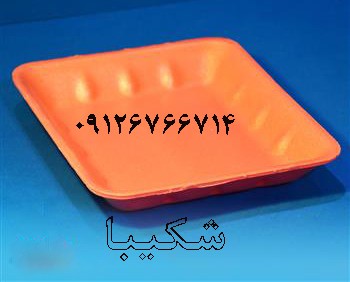 تولید و پخش دیس های فوم جهت بسته بندی کشتارگاهی
